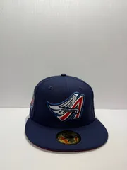 Newera ロサンゼルスエンゼルス 40thアニバーサリー 59fifty フィッティドキャップ ネイビーカラー