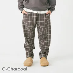 [チャコールC]子供服 裏起毛 パンツ ベビー キッズ マタニティ ズボン 女の子 男の子 90 100 110 120 130 140 150 160 evercloset ever closet エバクロ エバークローゼット