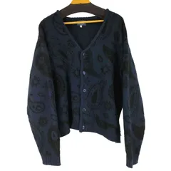 コーエン coen ペイズリー柄ニットカーディガン メンズ JPN：L 