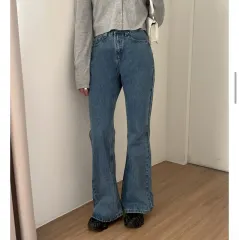 新品) NEARWEAR A ブーツカット デニムパンツ インディゴ ショート M 新品