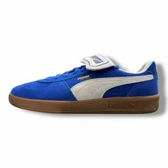 参考上代14850円 未使用 PUMA PALERMO PREMIUM SUEDE パレルモ プレミアム スエード プーマ 402350-01 ブルー 25cm （4553M）