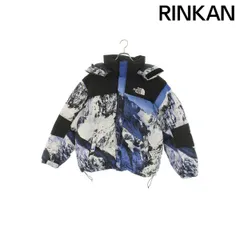 シュプリーム ×ノースフェイス THE NORTH FACE  17AW  The North Face Mountain Baltoro Jacket 総柄バルトロダウンジャケット メンズ L ※1