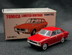 トミーテック TOMICA LIMITED VINTAGE 三菱 ギャラン AII GS(レッド) LV-45a