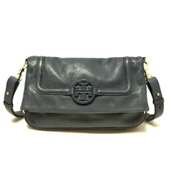 TORY BURCH(トリーバーチ) ショルダーバッグ - ブルーグレー レザー