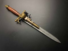 フランクリンミント社JIM BOWIE KNIFE ジムボウイナイフ 木製ケース