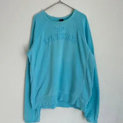 R00137｜Diesel｜ディーゼル｜Blue｜ブルー｜サックスブルー｜スウェット｜トレーナー｜刺繍ロゴ｜コットン｜ユニセックス｜Y2K｜90S｜古着｜ヴィンテージ｜一点物｜大人気｜ストリート｜アメカジ｜ラグジュアリー｜フォロー割あり