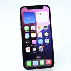 au SIMフリー iPhone12 mini 64GB ブラック