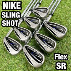 ナイキ スリングショット ゴルフ アイアンセット メンズ 初心者 7本 SR