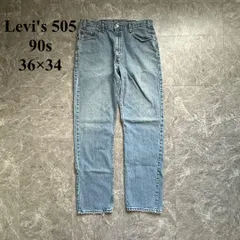 90s【Levi's】リーバイス（36×34）505＊コロンビア＊デニムパンツ＊レギュラーフィット＊ストレート
