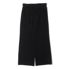 H BEAUTY&YOUTH エイチ ビューティアンドユース パンツ ブラック 黒 サイズ:M | ストレッチ ストレート ワイド スラックス パンツ (1214-177-8921) | ボトムス ズボン【メンズ】【中古】