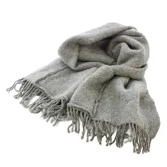 ラプアン カンクリ LAPUAN KANKURIT UNI ポケットショール ストール グレー /TK