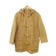 グローバーオール Gloverall ダッフルコート フーディ トグルボタン 12 L 茶 ブラウン /MN16 ■GY09