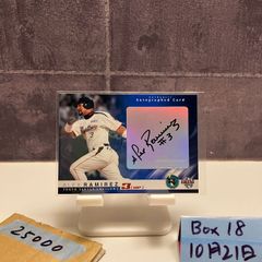 元ヤクルトスワローズ3アレックス・ラミレス選手直筆サイン入りカード