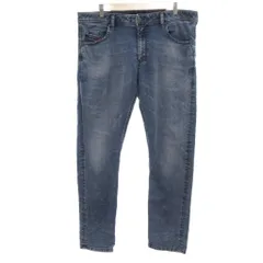 ディーゼル DIESEL 美品 thommer jogg スリム デニムパンツ ジーンズ ストレッチ W38 L32 ブルー系 大きいサイズ /UO ■GY19 ☆AA★