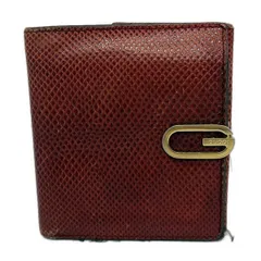 GUCCI(グッチ) Wホック財布 - ボルドー