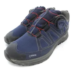 モンベル Montbell マリポサトレール Low GORE-TEX スニーカー トレッキングシューズ ロゴ 25.5cm 紺 ネイビー 1129501 /JS ■GY18のサムネイル