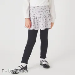 [T.ラベンダー]子供服 スカッツ ベビー キッズ ベビー マタニティ スパッツ レギンス 80 90 100 110 120 130 140 150 160 evercloset ever closet エバクロ エバークローゼット