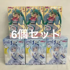 未開封 初音ミク Fashion 雪ミク ぬーどるストッパー フィギュア 6個セット SFQ612 c107