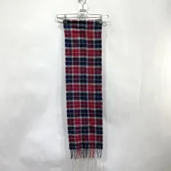 BARBOUR バブアー 正規品 CHECK ウール100 マフラー ヴィンテージ品