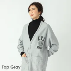 [杢グレー]レディースファッション トップス カーディガン スウェット 羽織 カーデ 綿 裏毛 コットン 春服 フリーサイズ evercloset ever closet エバクロ エバークローゼット