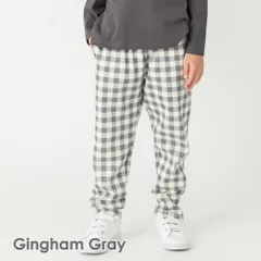 [ギンガムグレー]子供服 パンツ ベビー キッズ マタニティ スパッツ レギンス ズボン ストレッチ 80 90 100 110 120 130 140 evercloset ever closet エバクロ エバークローゼット