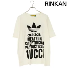 グッチ ×アディダスバイステラマッカートニー adidas by Stella McCartney  616036 XJEW2 フロントプリントTシャツ メンズ M ※12/28～1/6