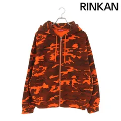 シュプリーム  25SS  Small Box Zip Up Hooded Sweatshirt カモスモールボックスロゴジップアップパーカー メンズ L ※12/28～1/6 発送・問