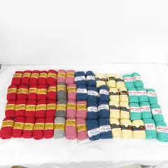 毛糸 ウール 59玉セット パピーECHO・スキーヤーン・Begin・ユニチカ 毛100% 中細〜並太 まとめ 編み物 手芸 秋冬