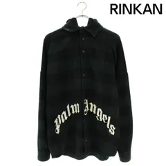 国内正規品 Palm Angels ネルシャツ ピンク/ブラック ダメージ加工 国内正規品 Palm Angels ネルシャツ ピンク/ブラック ダメージ加工