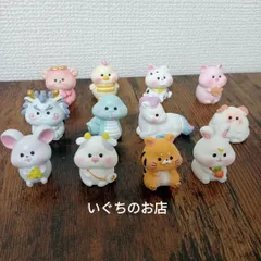 【ラスト１点】 十二支 干支 フィギュア 　ミニチュア　まとめ売り　馬　午年①