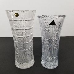 花瓶 花器 BOSPORUS CRYSTAL / IMPERIAL COLLECTION 2個セット A8991A08