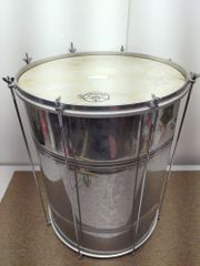 【ジャンク特価】スルド 18インチ H600mm ブラジル製 アルミシェル 練習用 部品取り RAUL刻印あり A9981B20