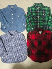 ポロラルフローレン Tommy Hilfiger ブルードッグ シャツ 24M