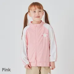 [ピンク]子供服 水陸両用 ジップアップ ジャケット ベビー キッズ マタニティ 90 100 110 120 130 140 evercloset ever closet エバクロ エバークローゼット