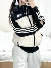 THE NORTH FACE ザノースフェイス ヌプシ 白 ダウンベスト