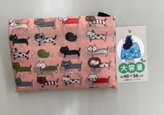 【エコバッグ】  大容量 買い物袋 猫柄  ECOバッグ マルチバッグ