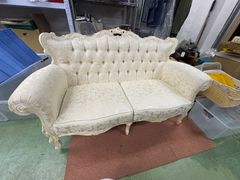 イタリア家具 2人がけソファ - メルカリ