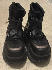 新品未使用⭐️Demonia デモニア 厚底ブーツ 黒25cm M7 楽天市場】demonia デモニア 厚底 ブーツ ロング ロングブーツ 厚底