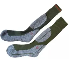 [Sunday Skull Club] フリーサイズ 男女兼用 防寒 厚手 ロングソックス 靴下 アウトドア スポーツ ズレ防止 足臭対策 疲労防止 普段履き バイク スキー スノーボード 登山作業用 トレーニング 