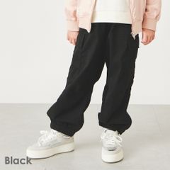 LOVERABBYラブラビ あたたか裏フリースカーゴパンツ ブラック - メルカリ