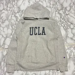 希少【champion チャンピオン  【商品名】赤単色 USA製 REVERSE WEAVE UCLA/プルオーバー スウェット パーカー