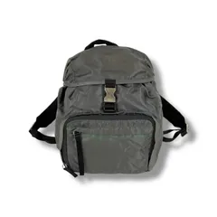 PRADA プラダ　リュックサック　バックパック　トライアングルロゴ　テスートナイロン　ライトグレー　カーキ