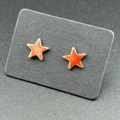 【新品】アクセサリー ピアス◆ゴールド カラー 星 シンプル 両耳セット レディース◆キャッチ付◆スタッドピアス◆