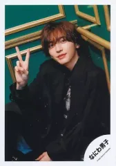 【中古】生写真(ジャニーズ) なにわ男子/道枝駿佑/膝上/シングル「Make Up Day / Missing」MV＆ジャケ写オフショット/公式生写真