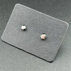 【新品】アクセサリー ピアス◆シルバー カラー 星 小さめ シンプル 両耳セット レディース◆キャッチ付◆スタッドピアス◆