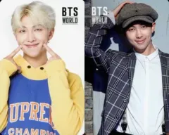 【中古】コレクションカード(男性) 防弾少年団/RM(アールエム)/CD「BTS WORLD OST CD」封入特典両面フォトカード