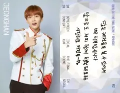 【中古】コレクションカード(男性) 02：SEVENTEEN/JEONGHAN(ジョンハン)/「2018 SEVENTEEN CONCERT‘IDEAL CUT THE FINAL SCENE’IN SEOUL」トレーディングカード