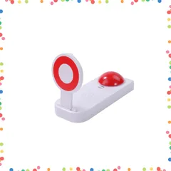 【特価セール】ブー ピンポン サウンド パーティー ボタン クイズ 早押し グッズ 〇ブザー マルバツ ブザー (ピンポン1個) まるばつピンポン おもちゃの神様