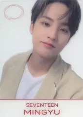 【中古】コレクションカード(男性) SEVENTEEN/MINGYU(ミンギュ)/CD「JAPAN 2ND MINI ALBUM『24H』」SEVENTEEN×HMV WINTERキャンペーン特典HMV・LoppiオリジナルSEVENTEENクリアカード