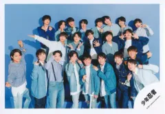 【中古】生写真(ジャニーズ) 少年忍者/集合(22人)/横型・全身/Johnnys’ ISLAND STORE グッズオフショット’21夏/公式生写真